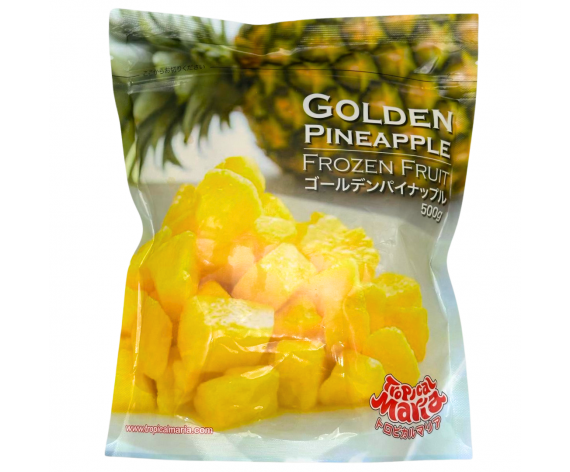 Tropical Maria | Frozen Golden Pineapple Diced| 500g | 冰冻黄梨切